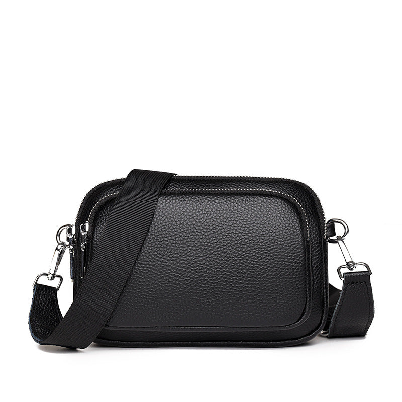 Luxury Multi-Layer Crossbody Handbag for Women – Trendy Leather Shoulder Bag