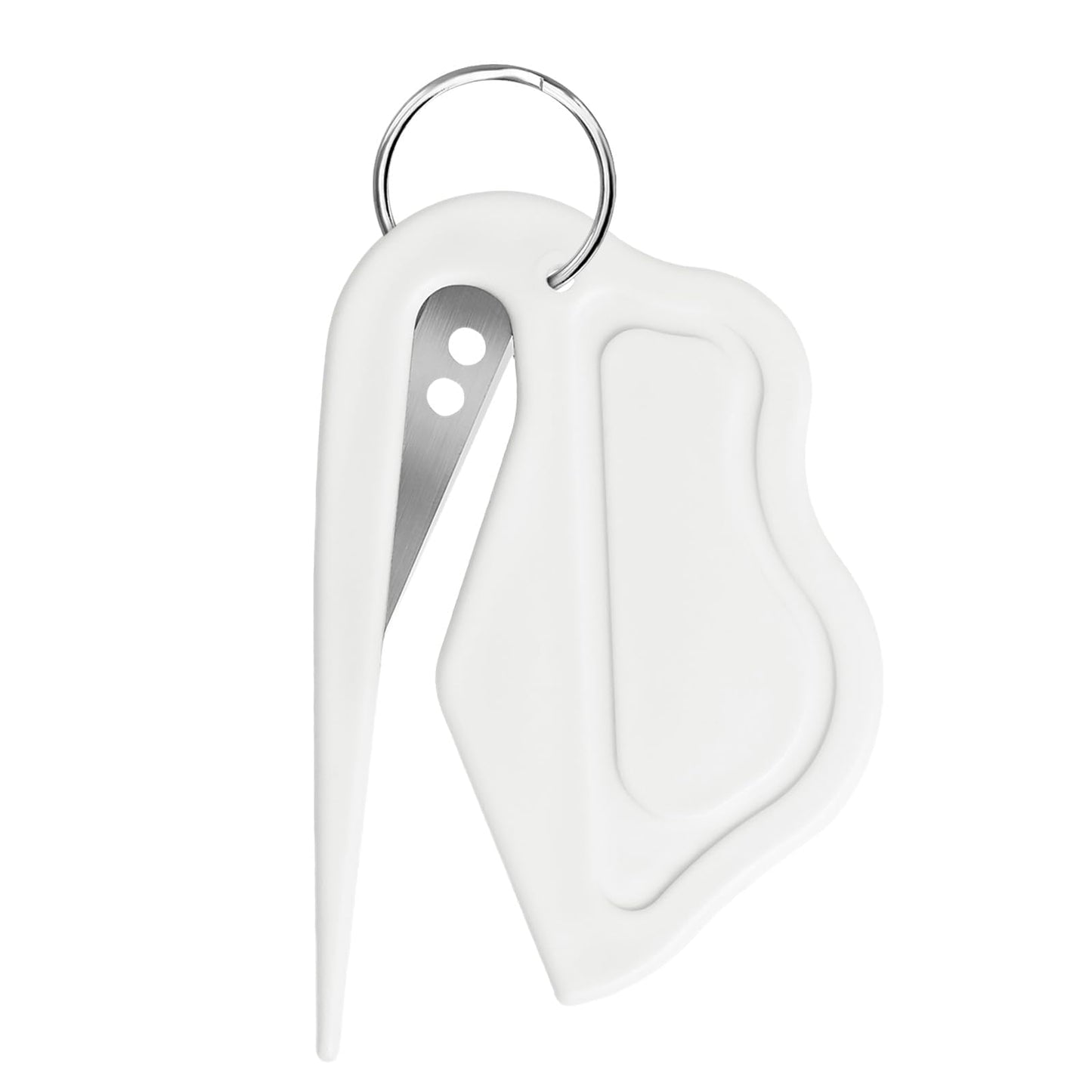 Hair Tie Cutter Tool – Safe Hair Band Remover & Multi-Purpose Mini Cutter Keychain