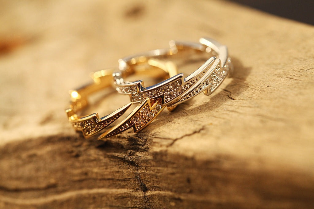 Luxury Geometric Stackable Ring for Women