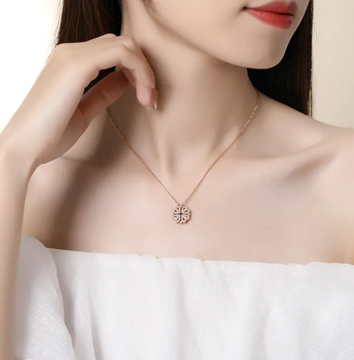 Minimalist Gold & Platinum Necklace
