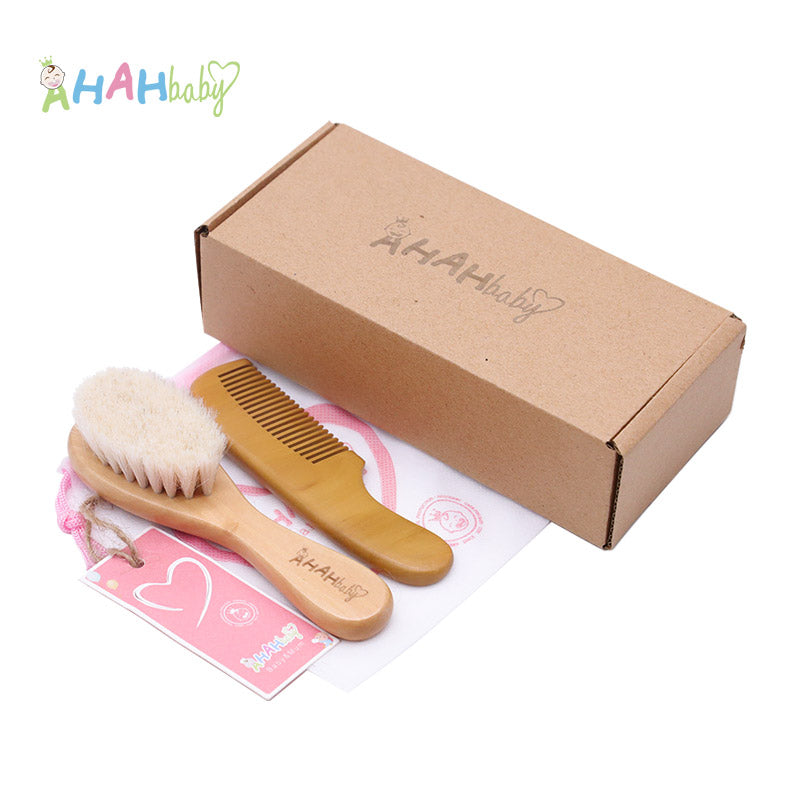 Soft Baby Hair Brush & Comb Set