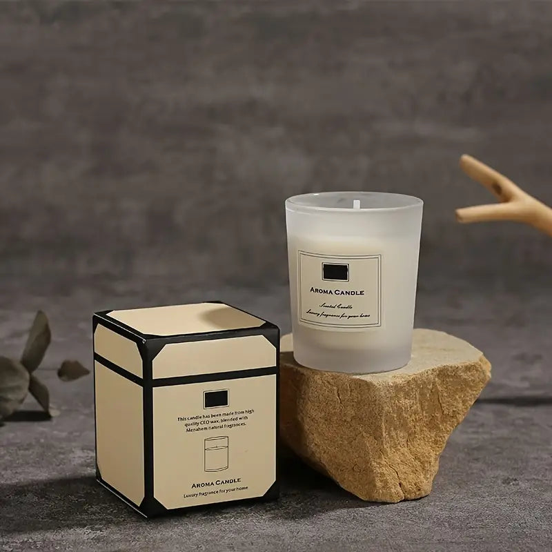 Luxury Aromatherapy Soy Candle – Long Lasting Home Fragrance