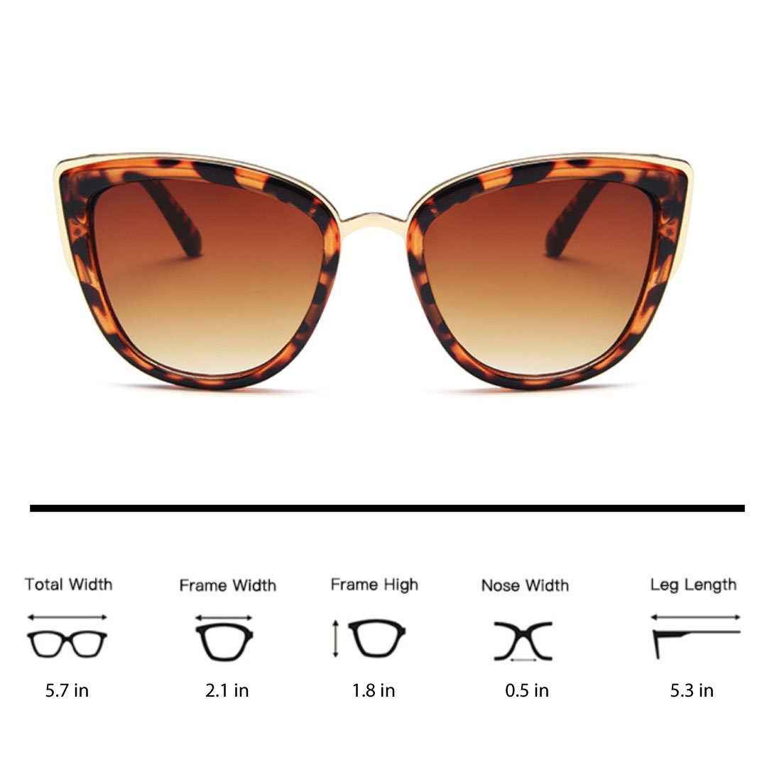 Abby Cat Eye Sunglasses