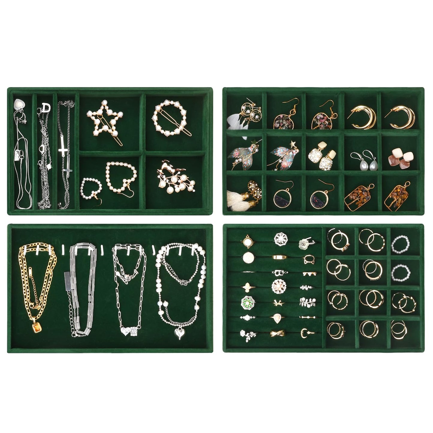 Stackable Jewelry Display Trays
