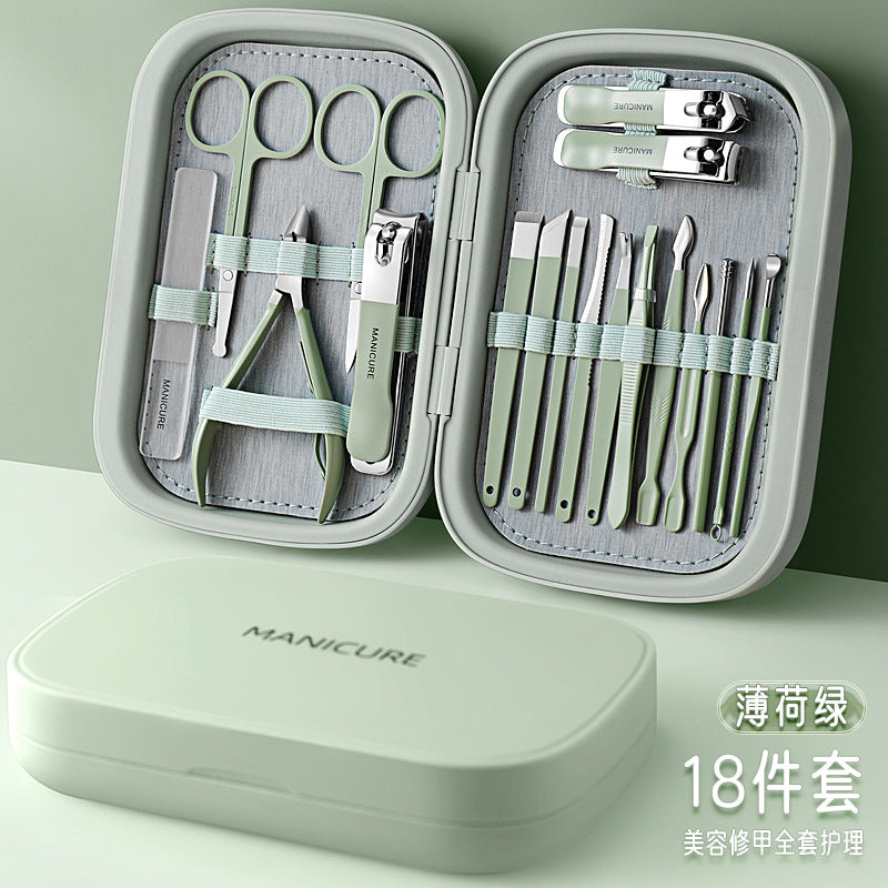 Premium Stainless Steel Manicure & Pedicure Kit