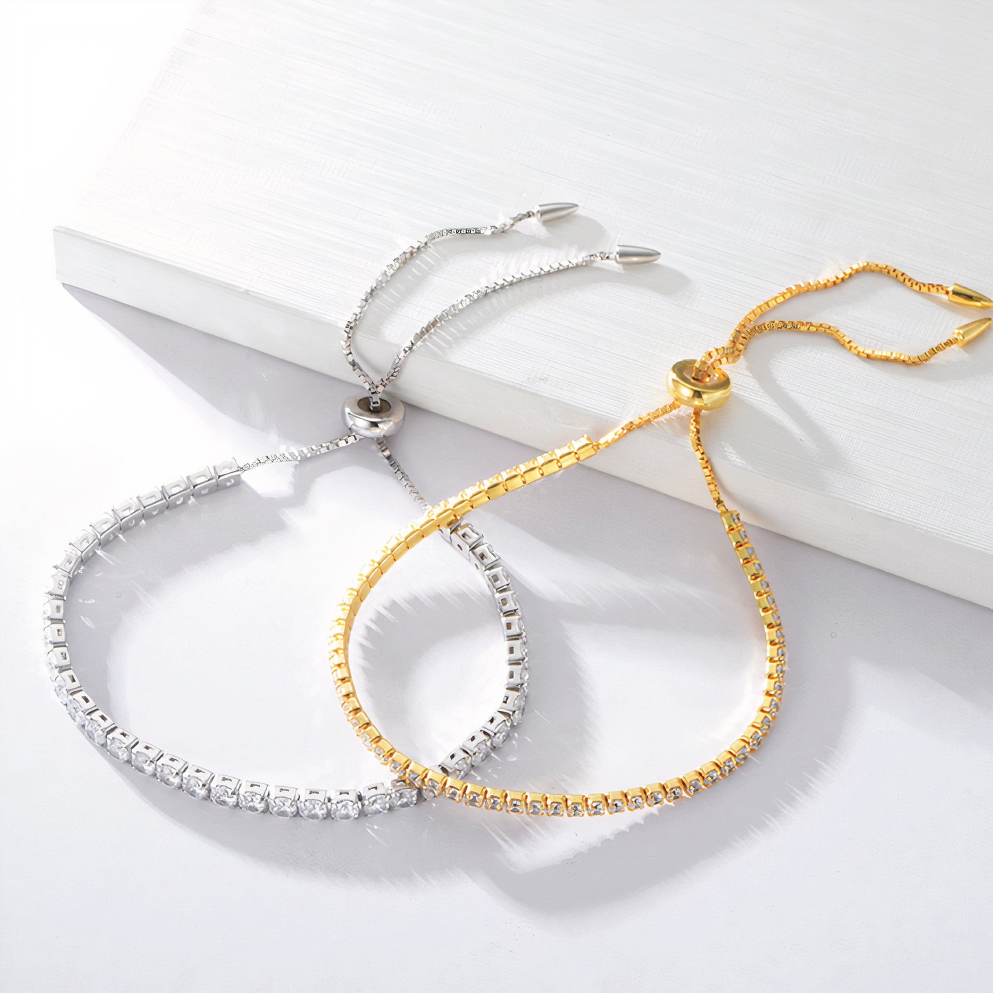 Premium Sterling Silver Sparkle Bracelet