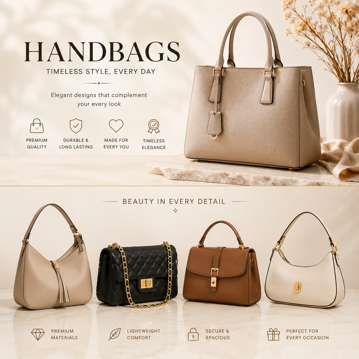 HANDBAGS