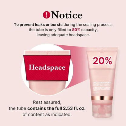 Collagen Anti-Wrinkle Wrapping Mask – Hydrating Firming Skin Care Facial Mask