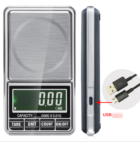 Mini Digital Jewelry Scale – Portable Precision Electronic Weighing Scale