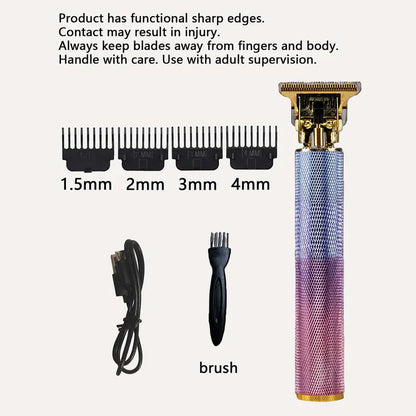 Professional T9 Rechargeable Hair Trimmer