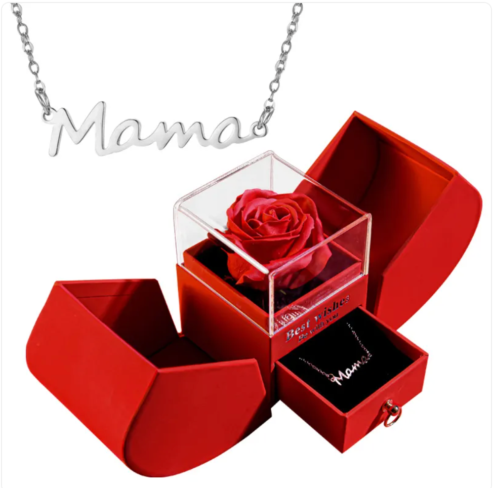 Luxury Rose Necklace Box