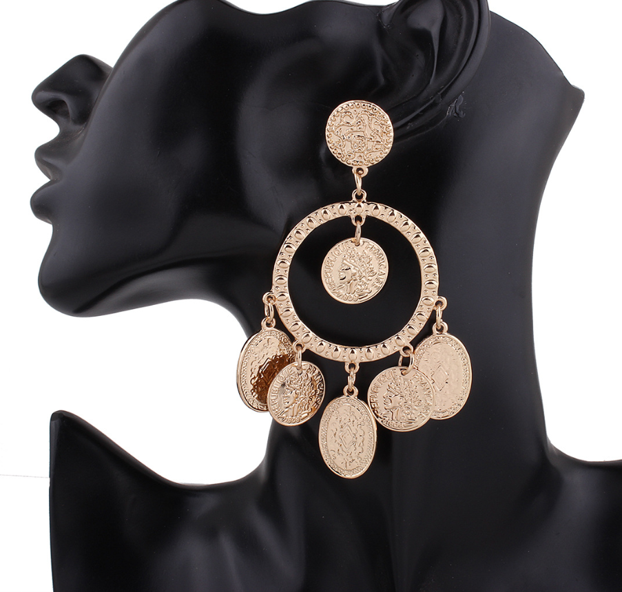 Luxury Boho Statement Drop Earrings for Women