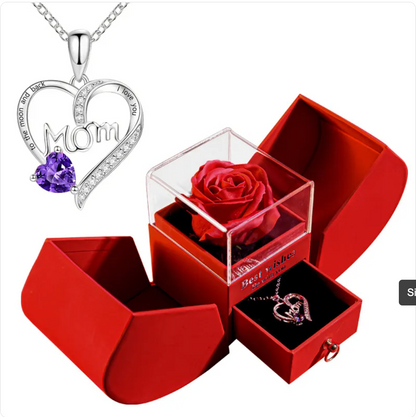 Luxury Rose Necklace Box