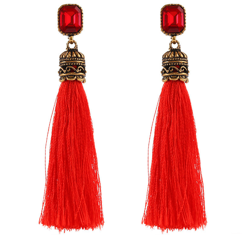 Vintage Tassel Earrings for Women