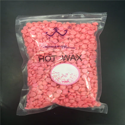 Professional Wax Beans Kit for Hair Removal – Hard Wax Beads & Nail Beauty Tools for Smooth Skin