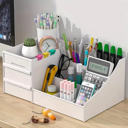 Cosmetic Storage Organizer Box – Makeup, Jewelry & Skin Care Organizer with Drawers