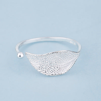 Nature Inspired Silver Ring