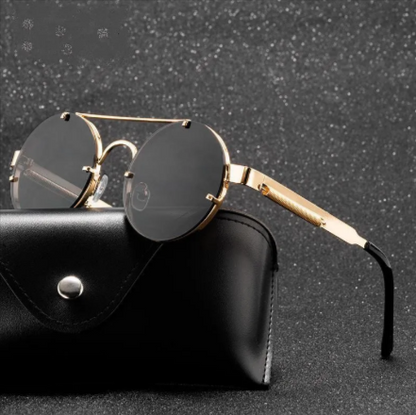 Round Steampunk Sunglasses