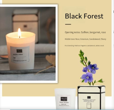 Luxury Aromatherapy Soy Candle – Long Lasting Home Fragrance