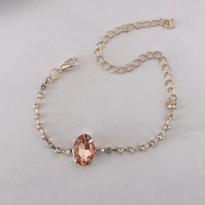 Luxury Teardrop Crystal Bridal Jewelry Set