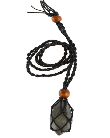Handmade Labradorite Stone Pendant Necklace