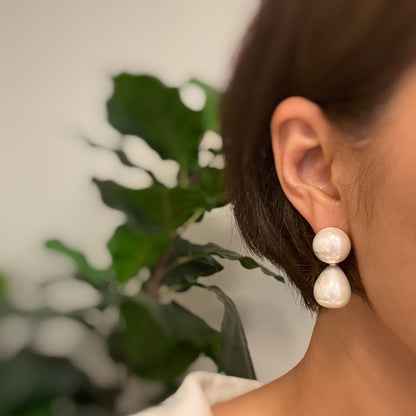 Classic Pearl Statement Earrings