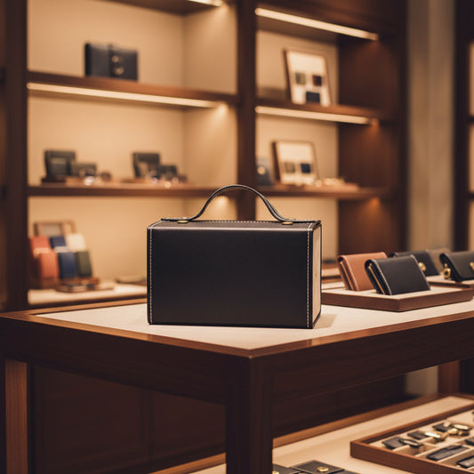 Leather Jewelry Organizer Case