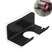 Wall Mounted Hair Tool Holder – Bathroom Organizer Rack for Hair Dryer & Styling Accessories