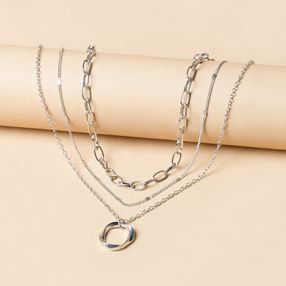 Luxury Layered Chunky Chain Necklace for Women