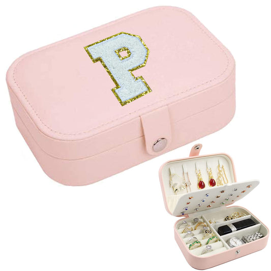 Monogram Jewelry Organizer Case