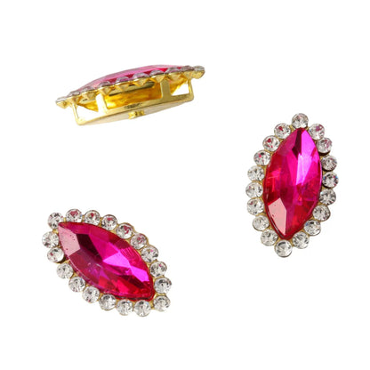 Luxury Crystal Rhinestone Hair Gems – Teardrop Glass Accessories