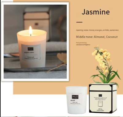 Luxury Aromatherapy Soy Candle – Long Lasting Home Fragrance