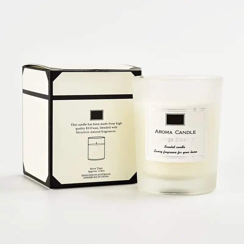 Luxury Aromatherapy Soy Candle – Long Lasting Home Fragrance