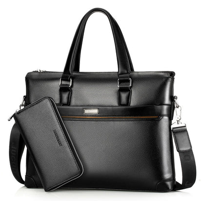Men's Diagonal Handbag Briefcase