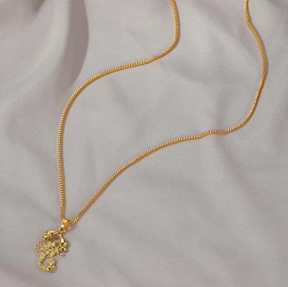 Astrology Scorpio Necklace for Women