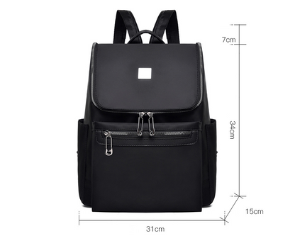 Waterproof Oxford Cloth Backpack Purse for Women – Large Capacity Travel Bag