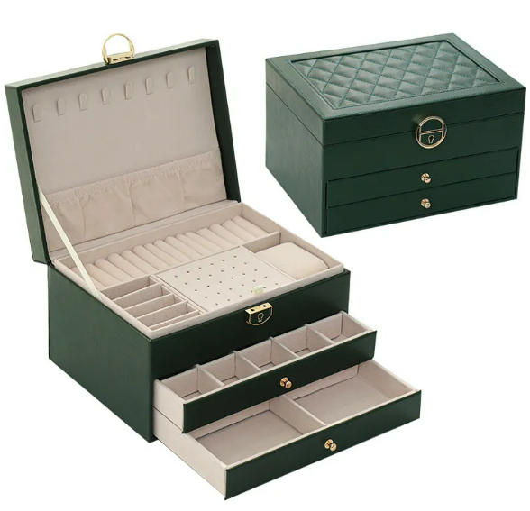Large Capacity Jewelry Storage Case
