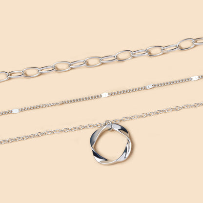 Luxury Layered Chunky Chain Necklace for Women