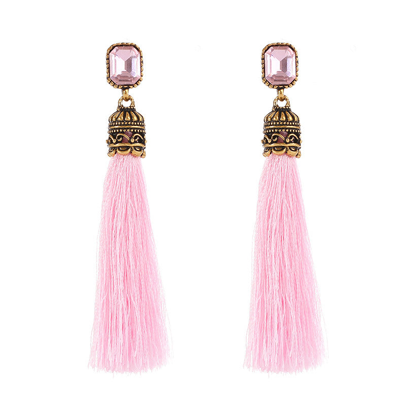 Vintage Tassel Earrings for Women