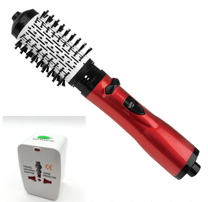 Automatic Hot Air Curling Brush – 2-in-1 Hair Curler & Volumizing Styling Tool