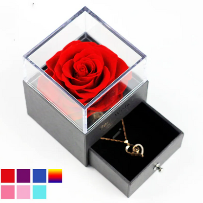 Eternal Rose Jewelry Box