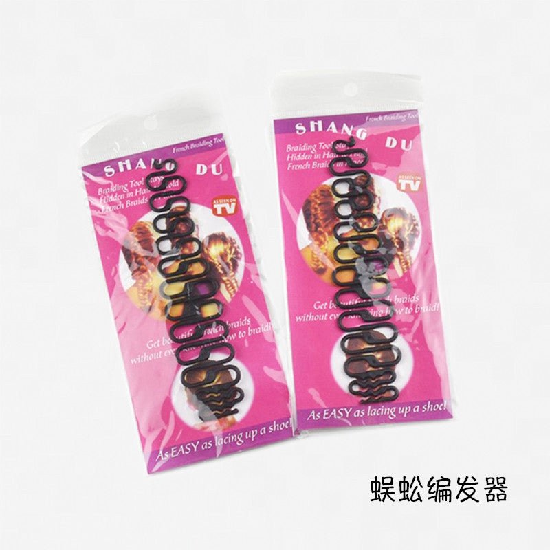 Korean Hair Styling Tool Set – Easy Updo & Braiding Accessories Kit for Women