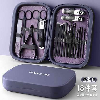 Premium Stainless Steel Manicure & Pedicure Kit