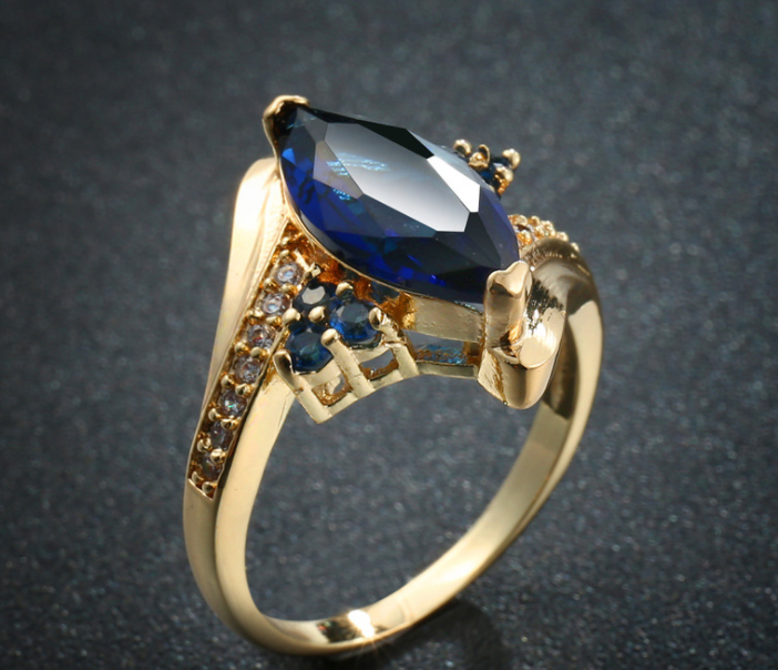 Royal Blue Gemstone Ring