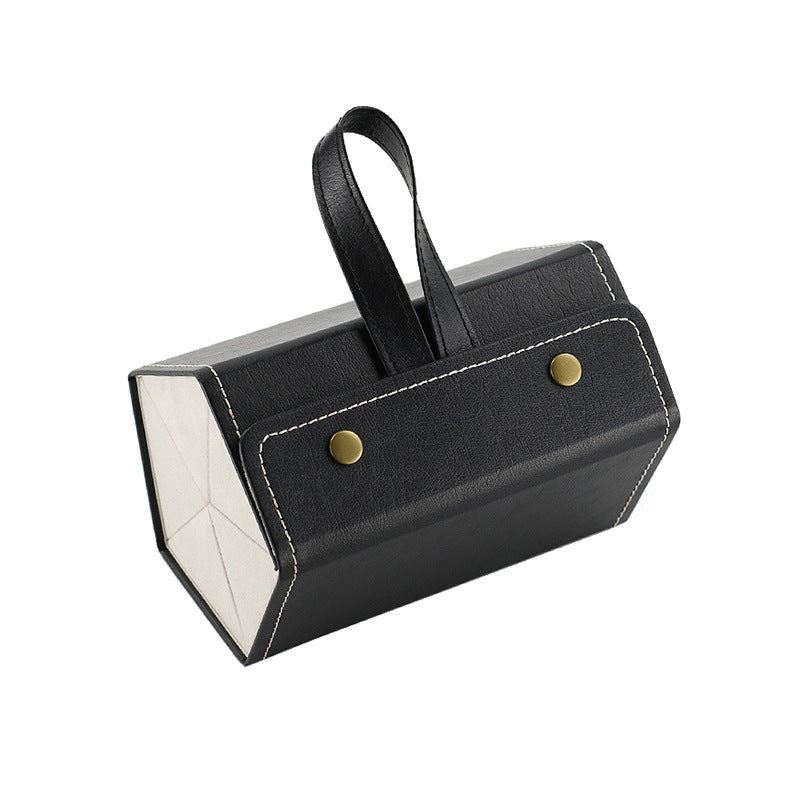 Leather Jewelry Organizer Case