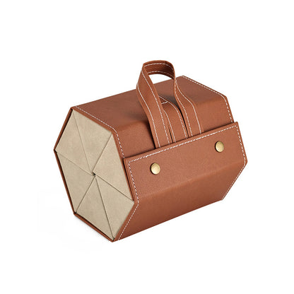Leather Jewelry Organizer Case