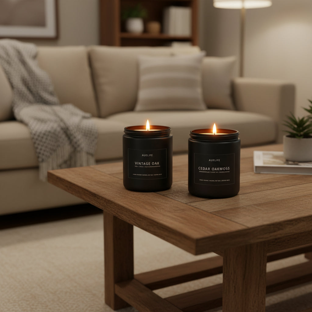 Gentleman’s Luxury Candle Set