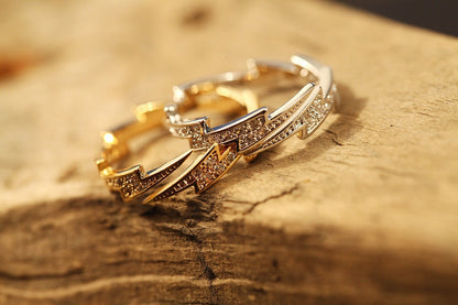 Luxury Geometric Stackable Ring for Women