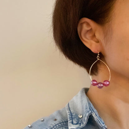 Bohemian Wire Drop Earrings