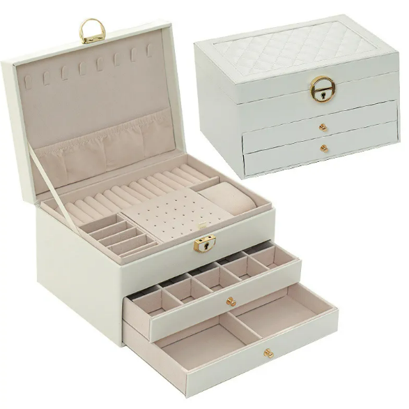 Large Capacity Jewelry Storage Case